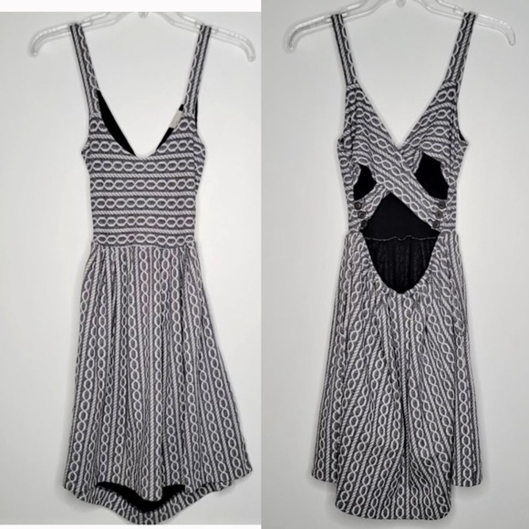 Pretty Anthropologie Postmark Fit and Flare Dress! - Picture 2 of 4